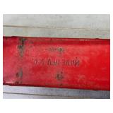 Tru-Scale Model Red Conveyor with Hook and Wheels