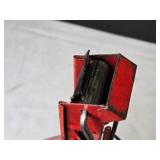 Tru-Scale Model Red Conveyor with Hook and Wheels