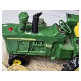 John Deere 4020 Tractor Figurine with Base