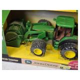 Ertl John Deere 7220 Tractor with Removable Duals and Bale Mover