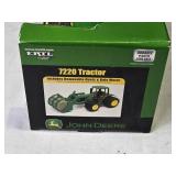 Ertl John Deere 7220 Tractor with Removable Duals and Bale Mover