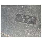 John Deere Credit Wall Clock with Black Frame - 11.5 inches