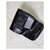 Dan Hume JIT Slide Model D-40 Black Leather Holster