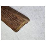 Antique Toy Cap Gun Parris Musket with Wooden Stock and Metal Lock