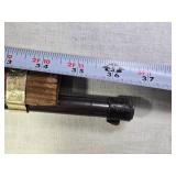 Antique Toy Cap Gun Parris Musket with Wooden Stock and Metal Lock