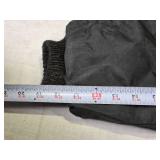 Vintage Sno Jet Polarwear Ski Suit with Blue and White Stripes, Size Unknown