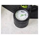 Bell Air Attack Bicycle Pump with Gold Cross Helmet (Medium)