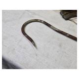 Fishing Equipment Lot including Flow Troll Minnow Bucket, Marker Buoys, and Small Tackle Box