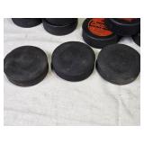 Lot of Hockey Pucks