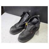 Used Red Wing Steel Toe Work Boots, Size 14, Oil Resistant