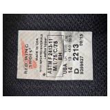 Used Red Wing Steel Toe Work Boots, Size 14, Oil Resistant