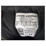 Used Under Armour Black High-Top Basketball Shoes Size 5.5Y