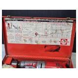 Red Head Stud Anchor System Drill with Accessories and Case