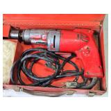 Red Head Stud Anchor System Drill with Accessories and Case