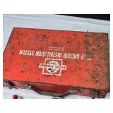 Red Head Stud Anchor System Drill with Accessories and Case