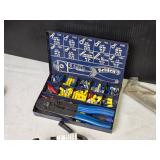 Miscellaneous Tool Lot Including Wire Crimping Tool, Battery Tender, and Pruning Shears