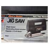 Black & Decker M47 Series Jig Saw with Wood Cutting Blade