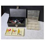 Electrical Tools and Connectors Storage Box with Assorted Accessories