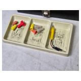 Electrical Tools and Connectors Storage Box with Assorted Accessories