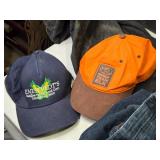 Lot of 2 Hats and 2 Pairs of Jeans - Big Ben and Wrangler Sizes 36x32 & 44x32