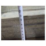 Vintage Galvanized Steel Tub - Oval Design