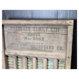 Antique Family Size Washboard No. 2062