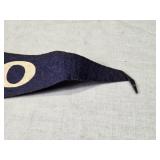 Set of 3 Vintage State Pennants: Illinois, Seattle, Idaho