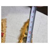 Collection of 4 Vintage International Pennants - Guatemala, El Salvador, New Mexico, Mexico