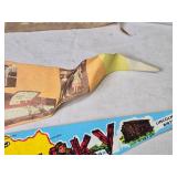 Collection of 5 Vintage State Pennants - Kentucky, Oklahoma (One is torn and missing parts), Tennessee