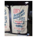 Lot of 3 Vintage Riceland Enriched Extra Long Grain Rice Bags