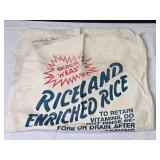 Lot of 3 Vintage Riceland Enriched Rice Bags - Extra Long Grain