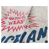 Lot of 3 Vintage Riceland Enriched Rice Bags - Extra Long Grain