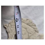 Vintage Cast Iron Horse Bracket Wall Decor