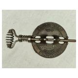 Vintage Griswold 4-Inch cast iron stove damper