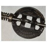 Vintage 3" Griswold Cast Iron Stove Damper