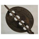Vintage Griswold 5-Inch Cast Iron Stove Dampener