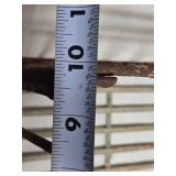 Vintage Wire Storage Crate with Rustic Finish - 13x10x10