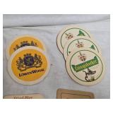 Mixed Lot of Beer and Other Memorabilia, Keychains, Pen, and Collectibles