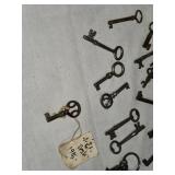 Vintage Collection of Antique Keys