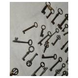 Vintage Collection of Antique Keys
