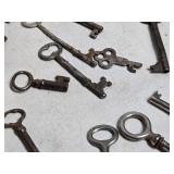 Vintage Collection of Antique Keys