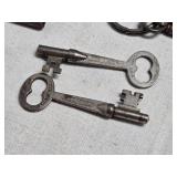 Vintage Collection of Antique Keys