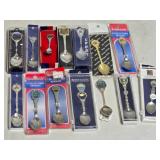 Collection of   Souvenir Spoons
