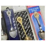 Collection of   Souvenir Spoons