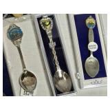 Collection of   Souvenir Spoons