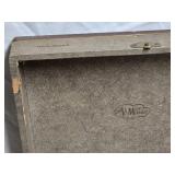 V.M. Model 110 Portable Turntable with Original Case