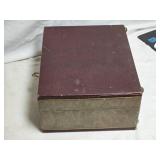 V.M. Model 110 Portable Turntable with Original Case