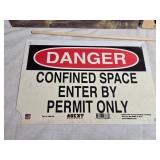 Collection of Vintage Americana Artifacts Including Route 66 Sign, U.S. Presidents Display, and American Flag