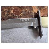 Vintage Camco USA Knife and 2 Straight Razors (One with no blade)