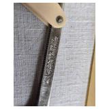 Vintage Camco USA Knife and 2 Straight Razors (One with no blade)